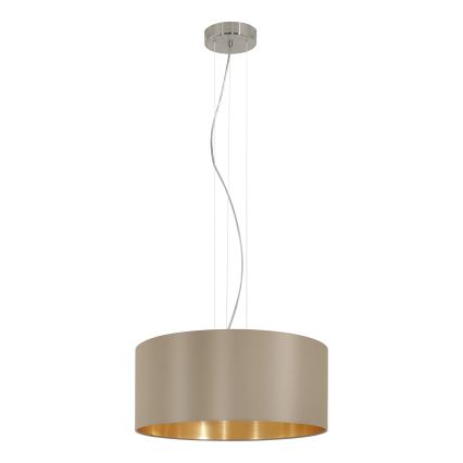 Eglo - Suspension filaire 3xE27/60W/230V