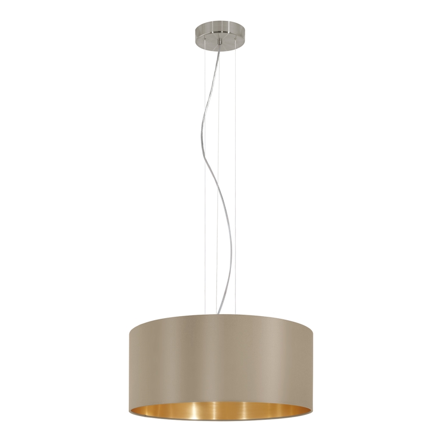 Eglo - Suspension filaire 3xE27/60W/230V