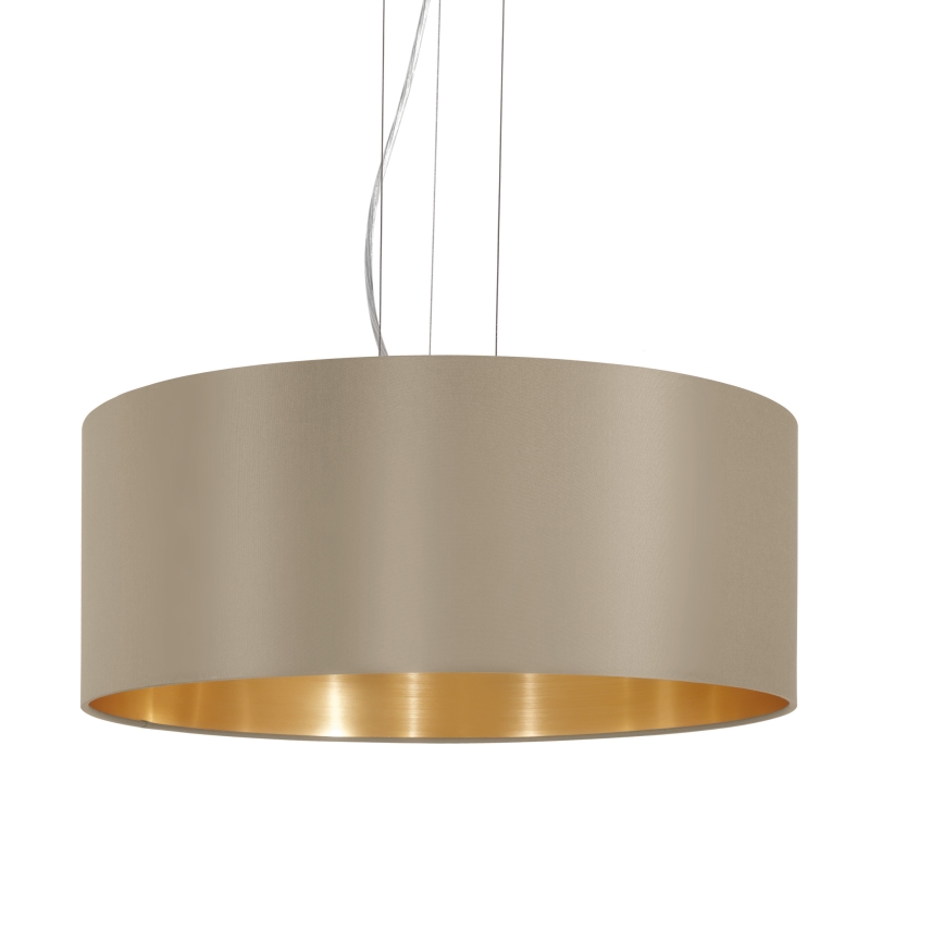 Eglo - Suspension filaire 3xE27/60W/230V