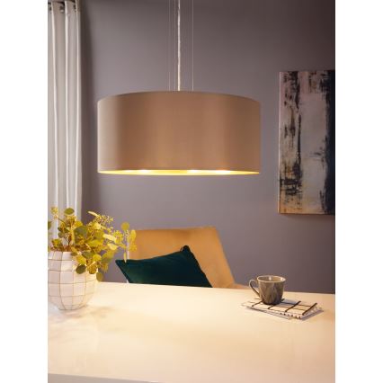 Eglo - Suspension filaire 3xE27/60W/230V