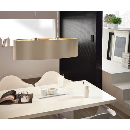 Eglo - Hanglamp aan kabel 2xE27/60W/230V