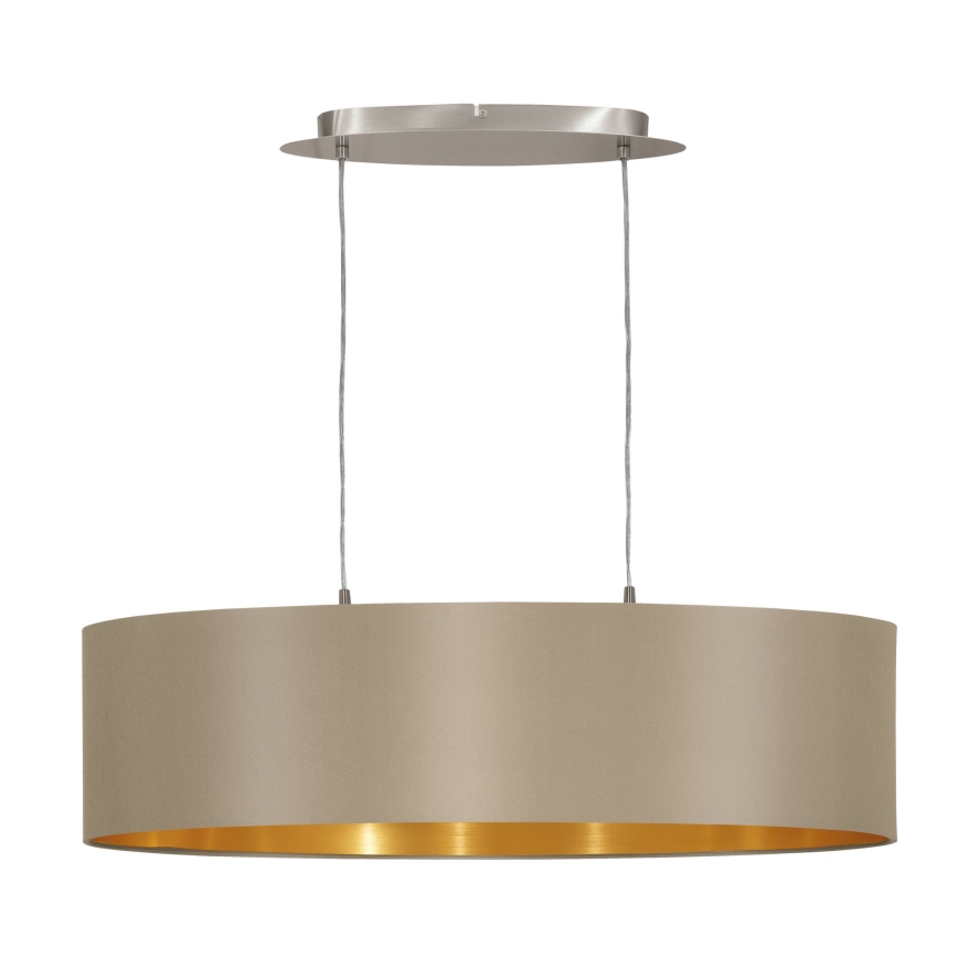 Eglo - Suspension filaire 2xE27/60W/230V