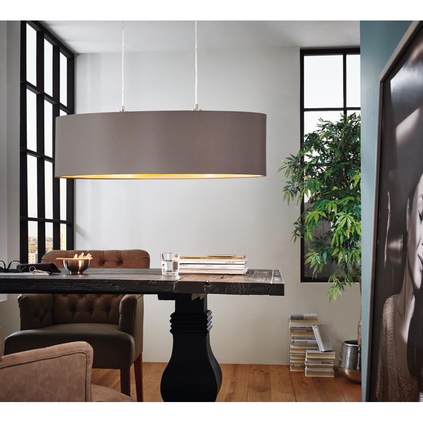 Eglo - Hanglamp aan kabel 2xE27/60W/230V