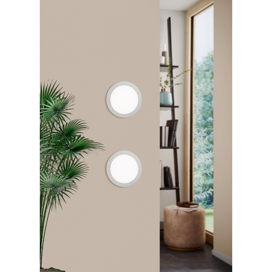 Eglo 31675 - LED inbouwarmatuur FUEVA 1 1xLED/16,5W/230V Ø 22,7 cm