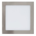 Eglo 31677 - LED-inbouwarmatuur FUEVA 1 1xLED/16,47W/230V 22,5x22,5 cm
