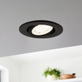 Eglo 31695 - Spot encastrable RGBW à intensité variable SALICETO-Z LED/4,7W/230V 2700-6500K noir
