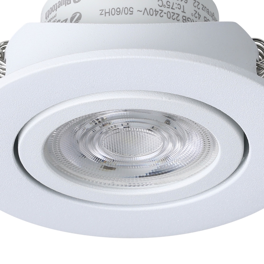 Eglo 31696 - LED RGBW Dimbare hangende plafondverlichting SALICETO-Z LED/4,7W/230V 2700-6500K wit