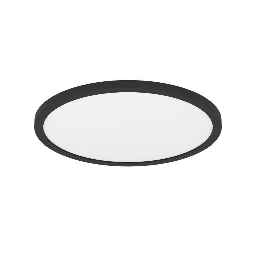 Eglo 31703 - LED RGBW Dimbare plafondlamp ROVITO-Z LED/14,6W/230V 2700-6500K Ø 29,5 cm zwart