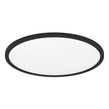 Eglo 31704 - ROVITO-Z LED RGBW dimbare plafondlamp, 1xLED/16,5W/230V, 2700-6500K, Ø 42 cm, zwart + afstandsbediening