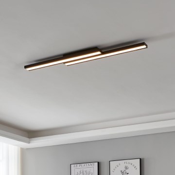 Eglo 31715 - LED RGBW Dimbare plafondlamp SALITERAS-Z LED/20,4W/230V 2700-6500K zwart