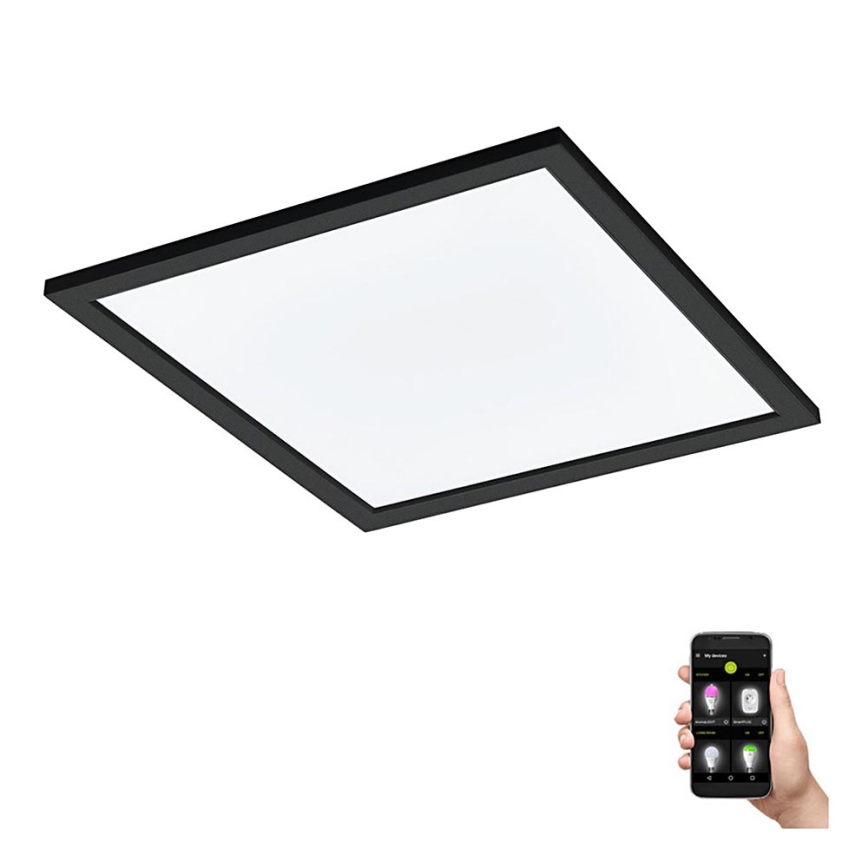 Eglo 31724 - Dimbare LED plafondlamp SALOBRENA-Z LED/21,5W/230V 2700-6500K zwart