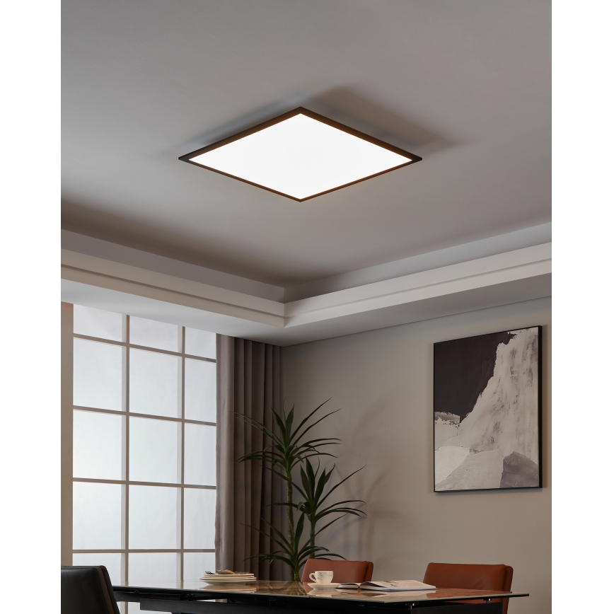Eglo 31725 - Dimbare LED plafondlamp SALOBRENA-Z LED/33W/230V 2700-6500K zwart