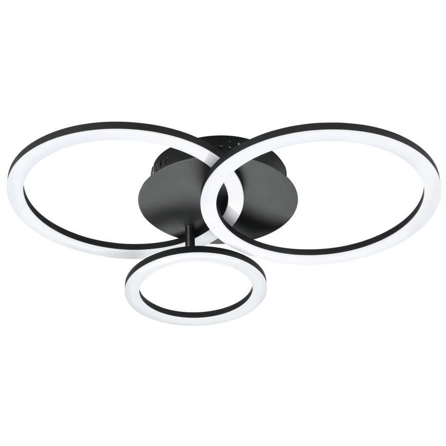 Eglo 31771 - Plafonnier à intensité variable PARRAPOS-Z LED/33W/230V 3000-6500K noir