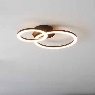 Eglo 31772 - Dimbare LED plafondlamp PARRAPOS-Z LED/15W/230V 3000-6500K zwart