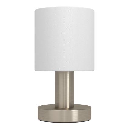 Eglo - Tafellamp 1xE14/40W/230V wit/mat chroom