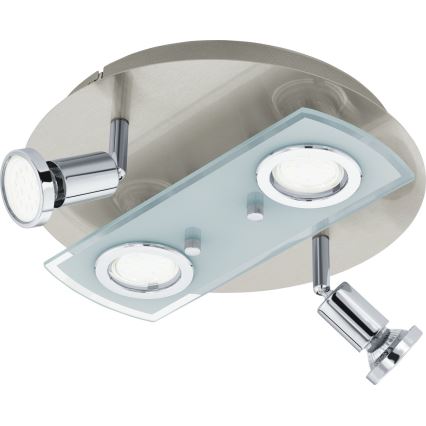 Eglo 32001 - plafonnier LED PAWEDO 1 4xGU10-LED/3W/230V