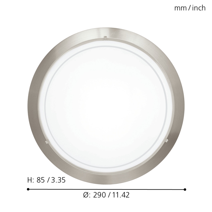 Eglo 32094 - Plafonnier PLANET LED/11W/230V 3000K chrome mat