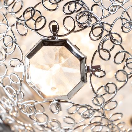 Eglo 32103 - LED opbouwkroonluchter VELAGO 5xG9/33W/230V glanzend chroom