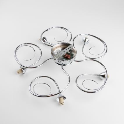 Eglo 32103 - Plafonnier VELAGO 5xG9/33W/230V chrome brillant