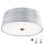 Eglo 32111- LED Plafondlamp FONSEA 1 2xE27/9W/230V zilver/koper