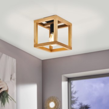 Eglo 32146 - Plafondlamp BLACKCROWN 1xE27/40W/230V