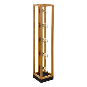 Eglo 32148 - Lampadaire BLACKCROWN 5xE27/40W/230V marron