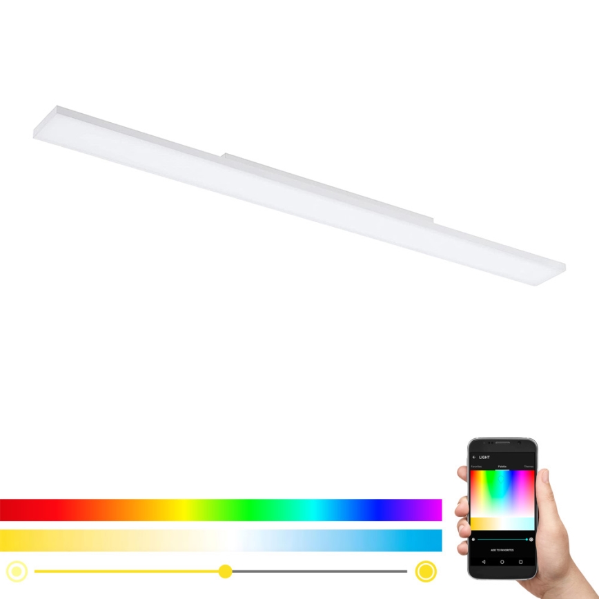 Eglo 32349 - LED RGBW dimbare plafondlamp TURCONA-C LED/34W/230V 2700-6500K + afstandsbediening