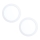 Eglo 32387 - SET van 2 LED inbouwarmaturen FUEVA LED/15,5W/230V