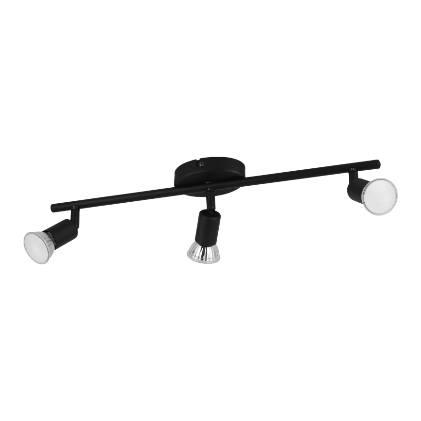 Eglo - Spot LED 3xGU10/2,8W/230V 3000K noir