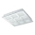 Eglo 32455 - LED Plafondlamp PALLANTE LED/33W/230V 4000K mat chroom