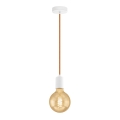 Eglo 32529 - Hanglamp aan koord YORTH 1xE27/60W/230V