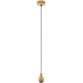 Eglo 32543 - Plafondlamp YORTH 1xE27/60W/230V eiken