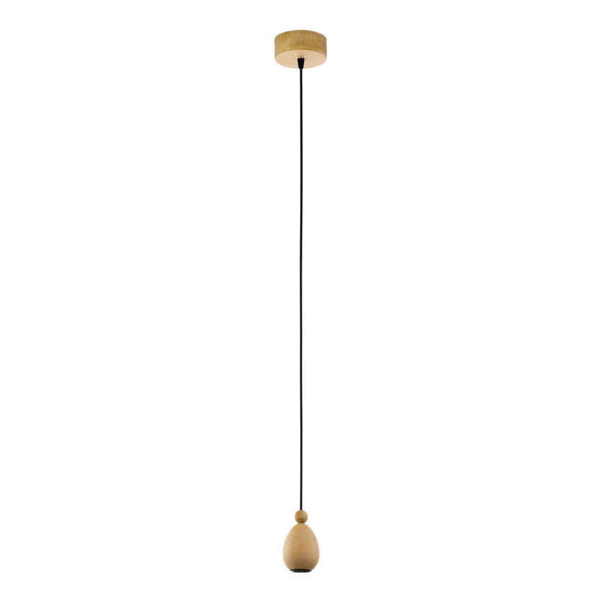 Eglo 32543 - Plafondlamp YORTH 1xE27/60W/230V eiken