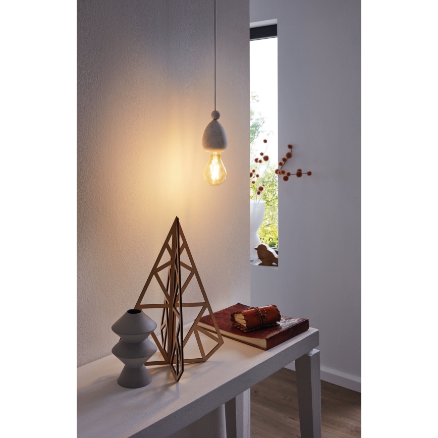 Eglo 32544 - Plafonnier YORTH 1xE27/60W/230V blanc