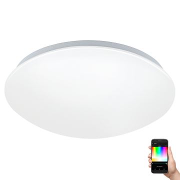 Eglo - LED RGB Wand- en plafondlamp dimbaar GIRON-C LED/17W/230V