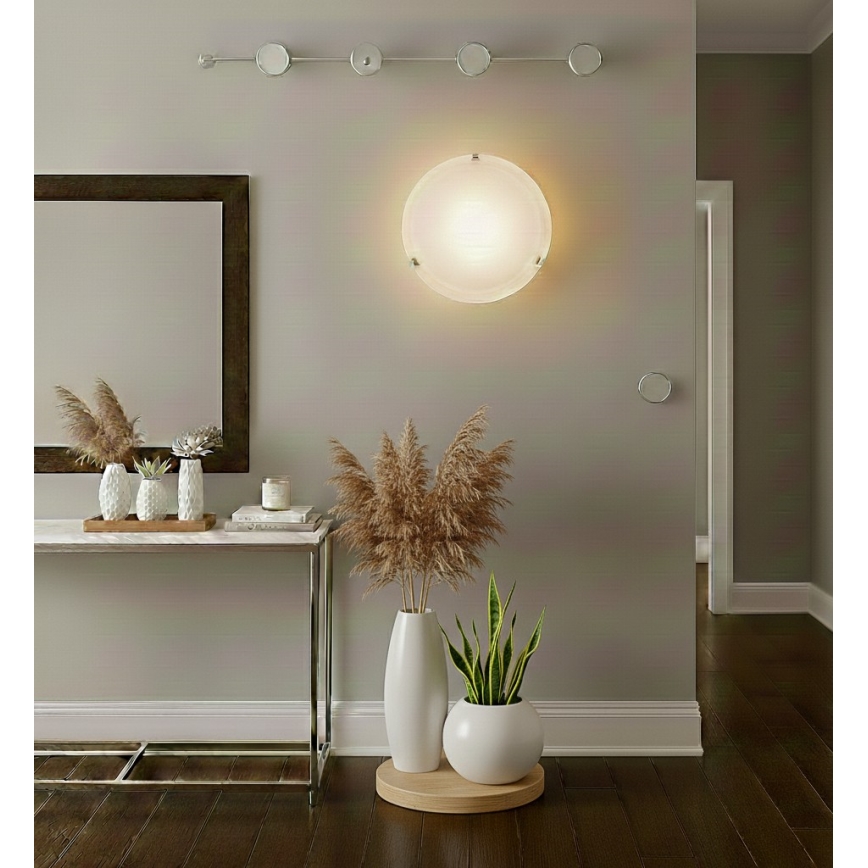 Eglo 32599 - Plafonnier LED SALOME LED/11W/230V Ø 30 cm verre alabastré - garantie 5 ans