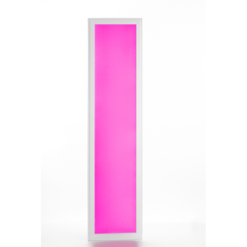 Eglo 32734 - LED RGBW Dimbaar Bevestigd/inbouw panel 2in1 SALOBRENA-C LED/34W/230V wit + afstandsbediening