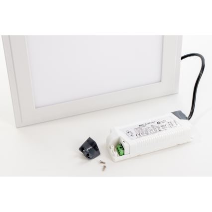 Eglo 32734 - LED RGBW Dimbaar Bevestigd/inbouw panel 2in1 SALOBRENA-C LED/34W/230V wit + afstandsbediening