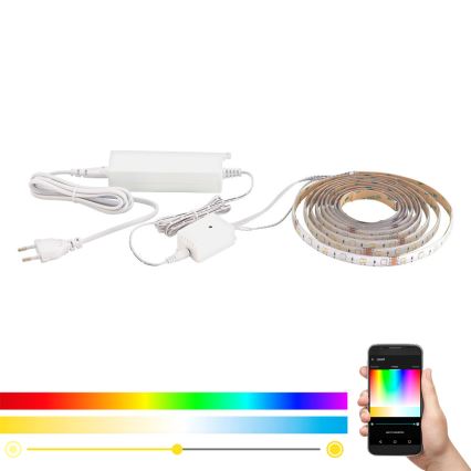 Eglo - LED RGB-strip 3m STRIPE-C LED-RGB/11,4W/230V