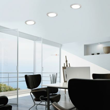 Eglo - dimbare RGB LED-inbouwspot FUEVA-C LED/10,5W/230V Ø 17 cm