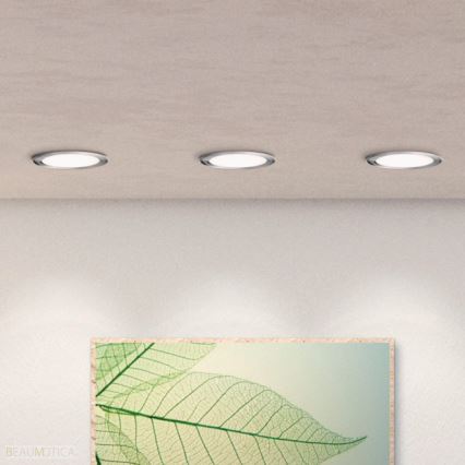 Eglo - Plafonnier encastré LED RGB dimmable FUEVA-C LED/10,5W/230V Ø 17 cm