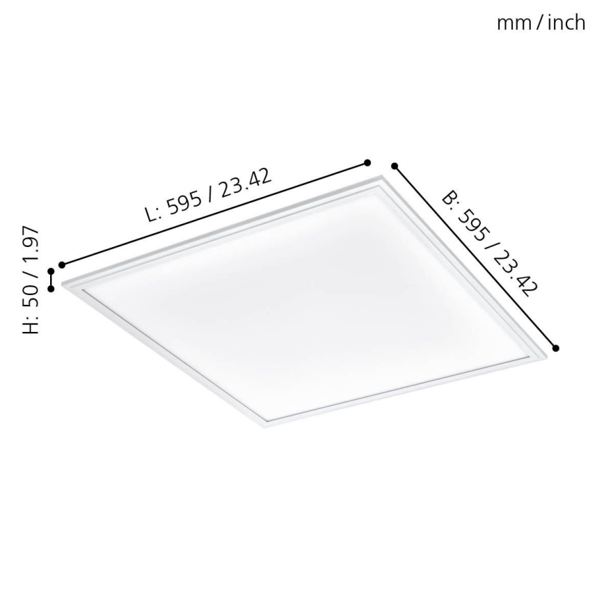 Eglo - LED Plafonnier LED/40W/230V
