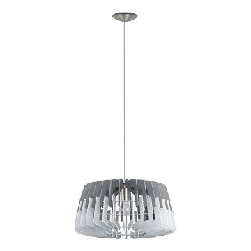 Eglo 32826 - Hanglamp ARTANA 1xE27/60W/230V grijs 480mm