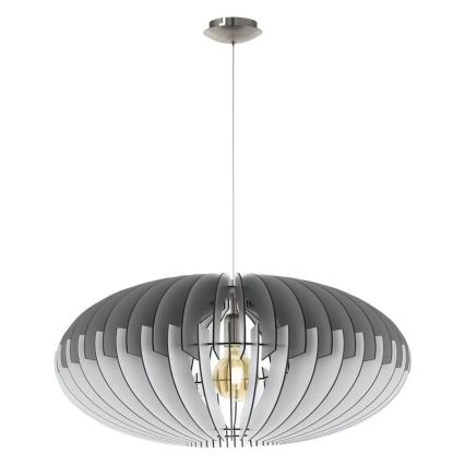 Eglo 32834 - SOTOS hanglamp met kabel 1xE27/60W/230V Ø 700 mm