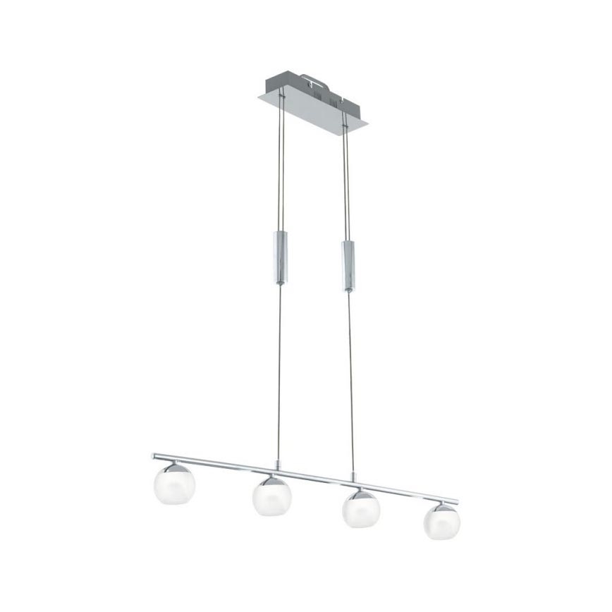 Eglo 32868 - LED-hanglamp BORRIOL aan kabel, 4x LED, 4,5W, 230V