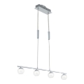 Eglo 32868 - Suspension LED sur câble BORRIOL 4xLED/4,5W/230V