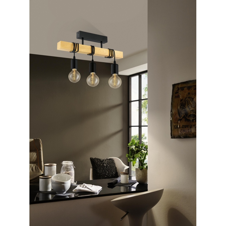 Eglo - Lustre TOWNSHEND 3xE27/60W/230V