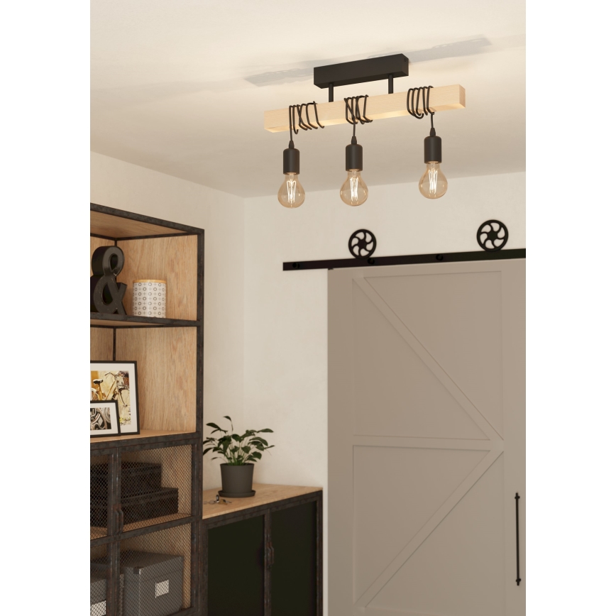 Eglo - Lustre TOWNSHEND 3xE27/60W/230V