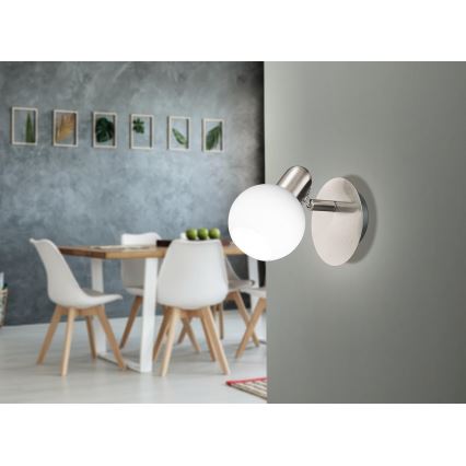Eglo 32925 - LED dimbare wandspot COMBA 1xE14/6W/230V mat chroom