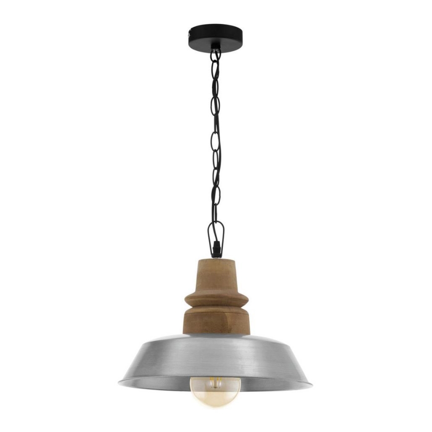 Eglo 33024 - Hanglamp aan ketting RIDDLECOMBE 1xE27/60W/230V